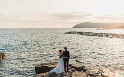 Me, you and the sea | Giulia and Valerio’s Elopement