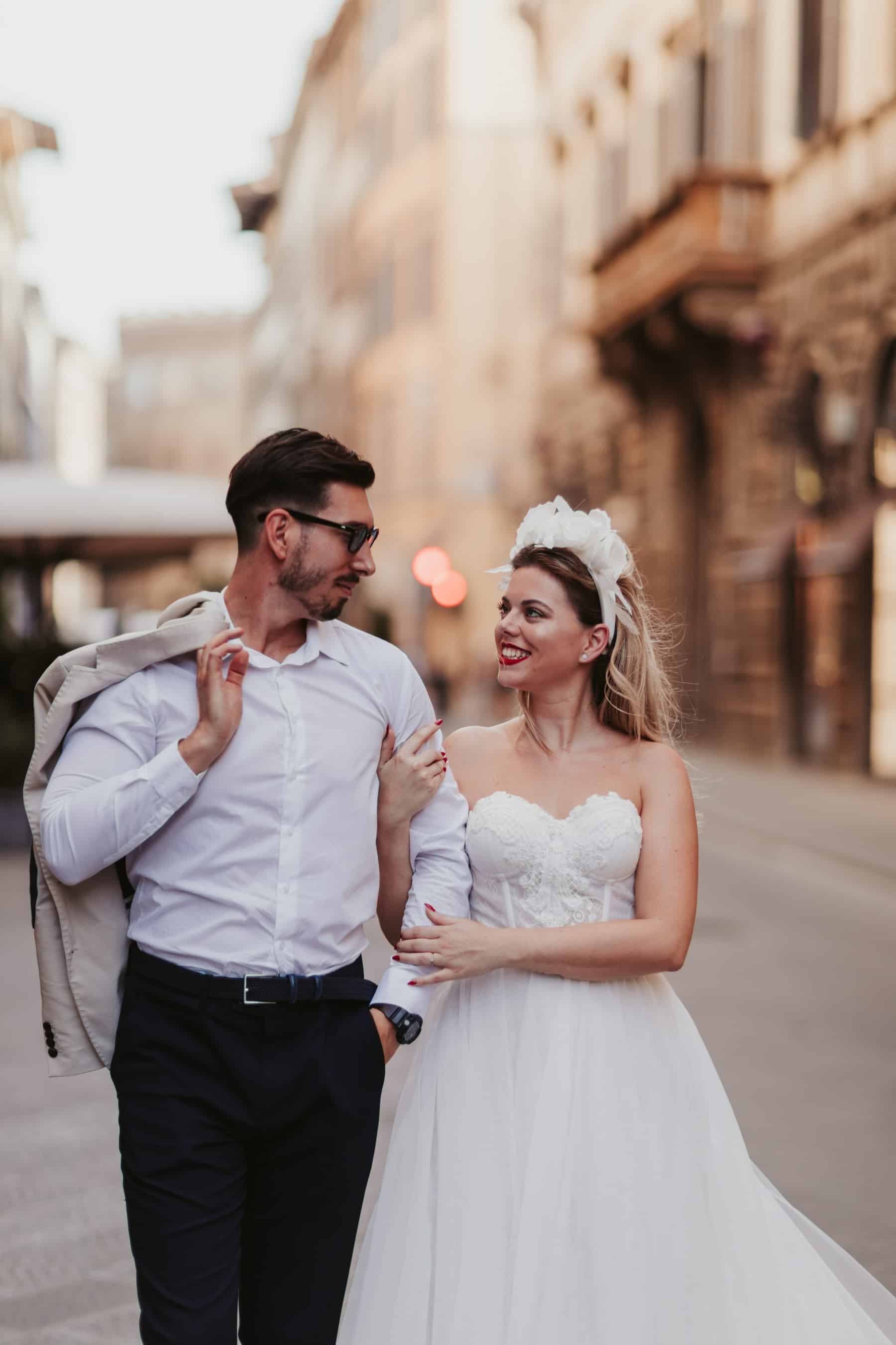American elopement in Florence