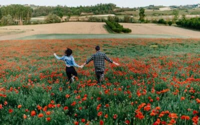 Poppies in the Langhe | Giulia and Luigi