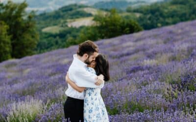 Couple session in lavender field | Yuma and Giuseppe